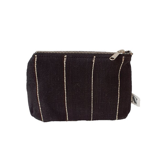 ANNA NERA %uyum_store% Toiletry Bag Jute S Black Toiletry Bag